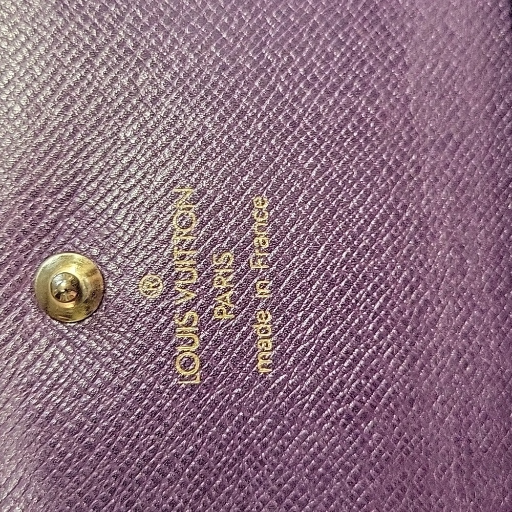 Louis Vuitton Yellow 4.5" x 4" x 1" Wallet - Picture 11 of 13